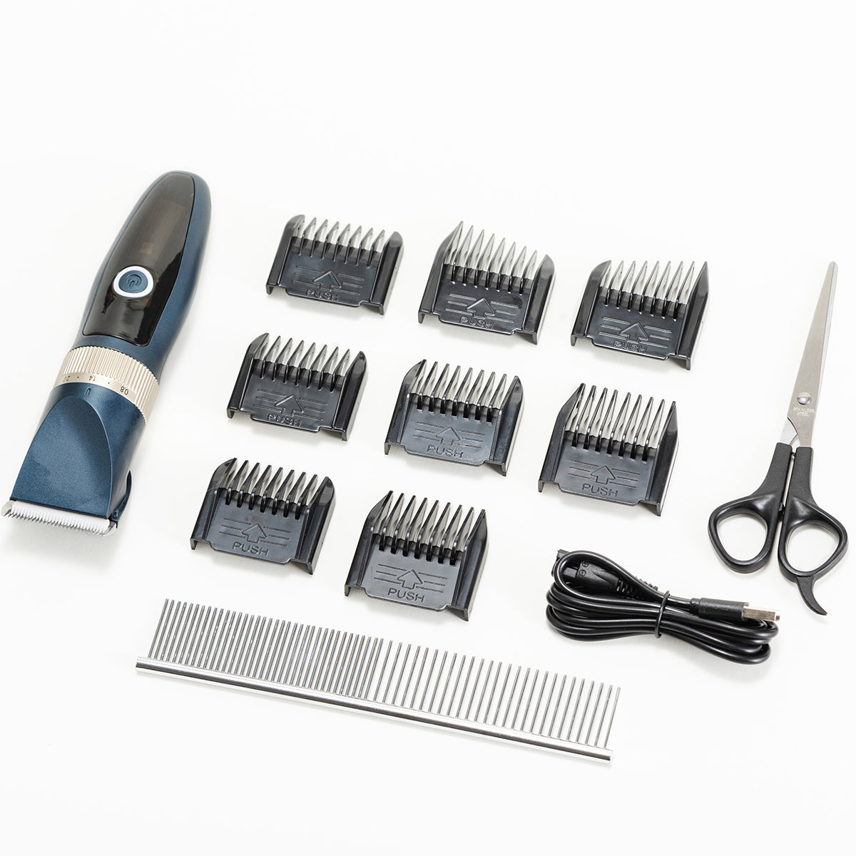 Hair Trimmer Set With Replaceable Accessories